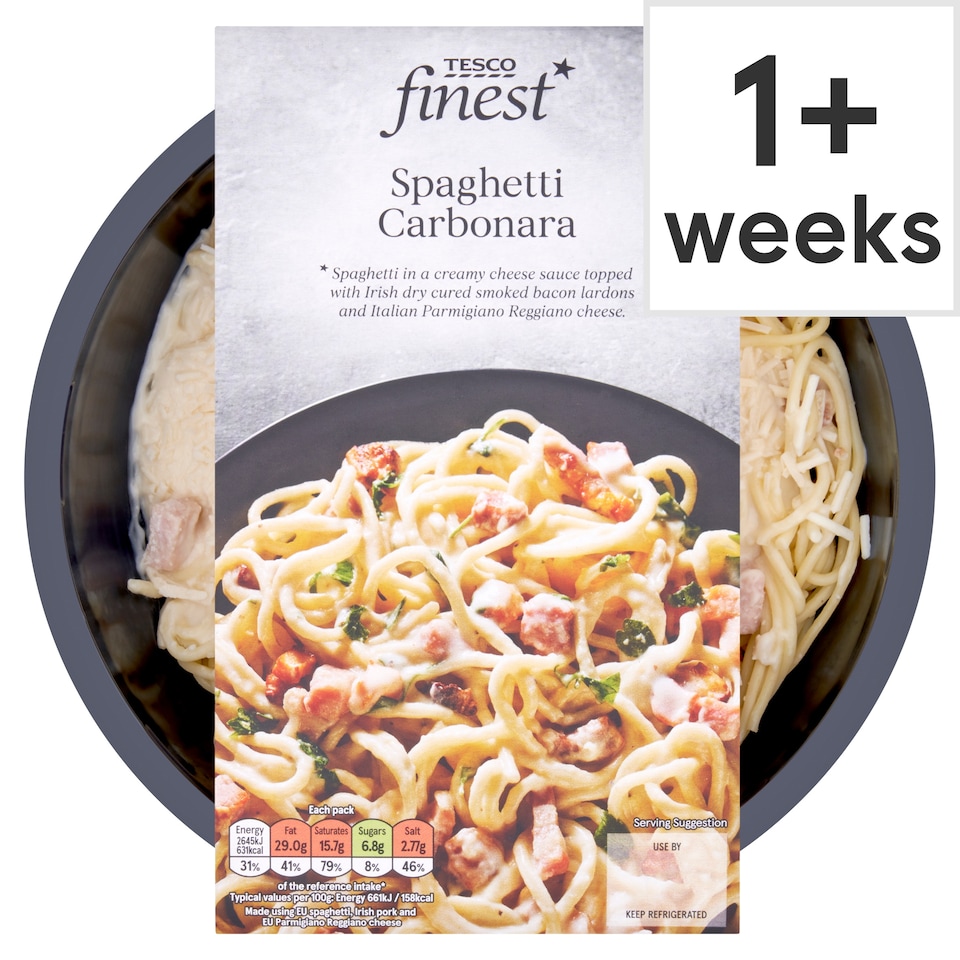 Tesco Finest Spaghetti Carbonara 400G
