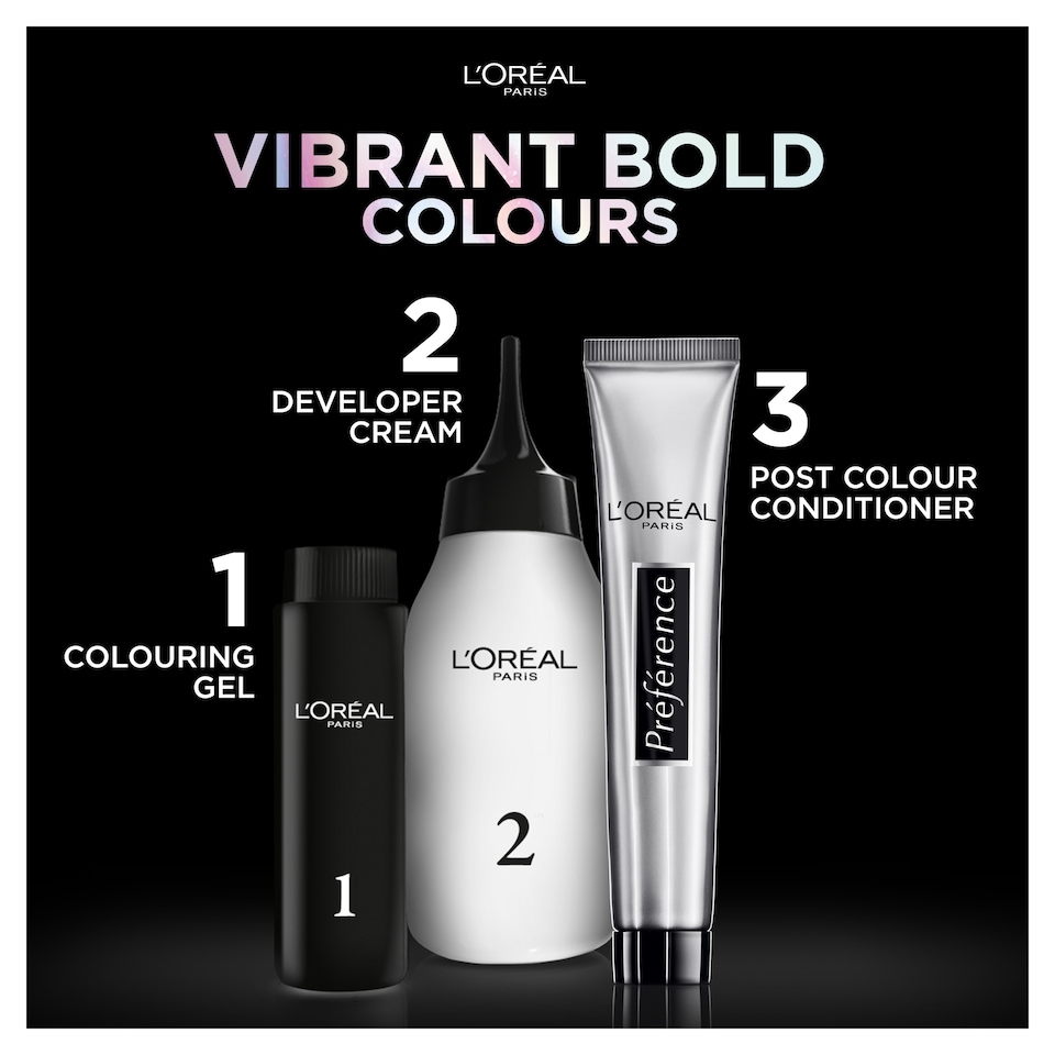 image 1 of L'Oreal Paris Preference Vivids 5.23 Mocha Permanent Hair Dye