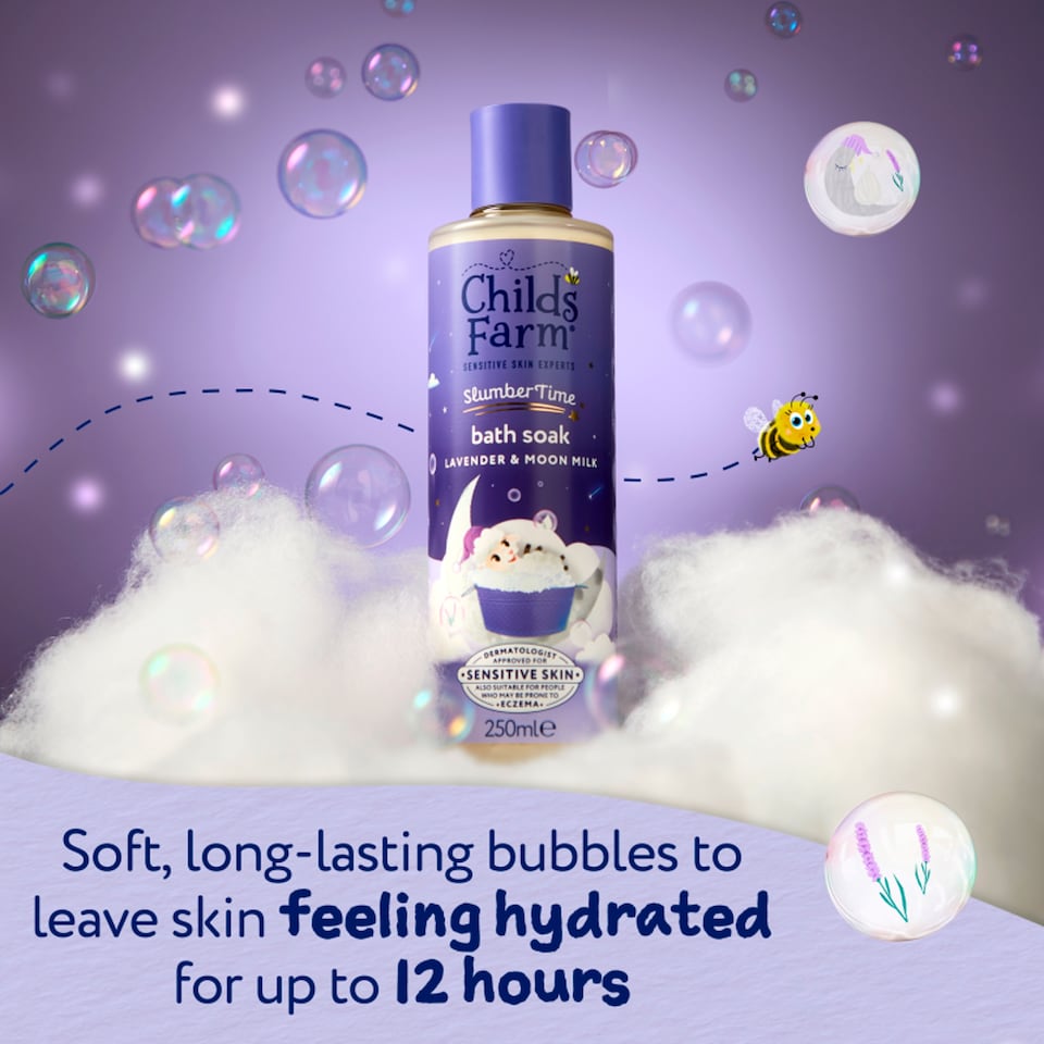 image 1 of Childs Farm SlumberTime Bath Soak Lavender & Moon Milk 250ml