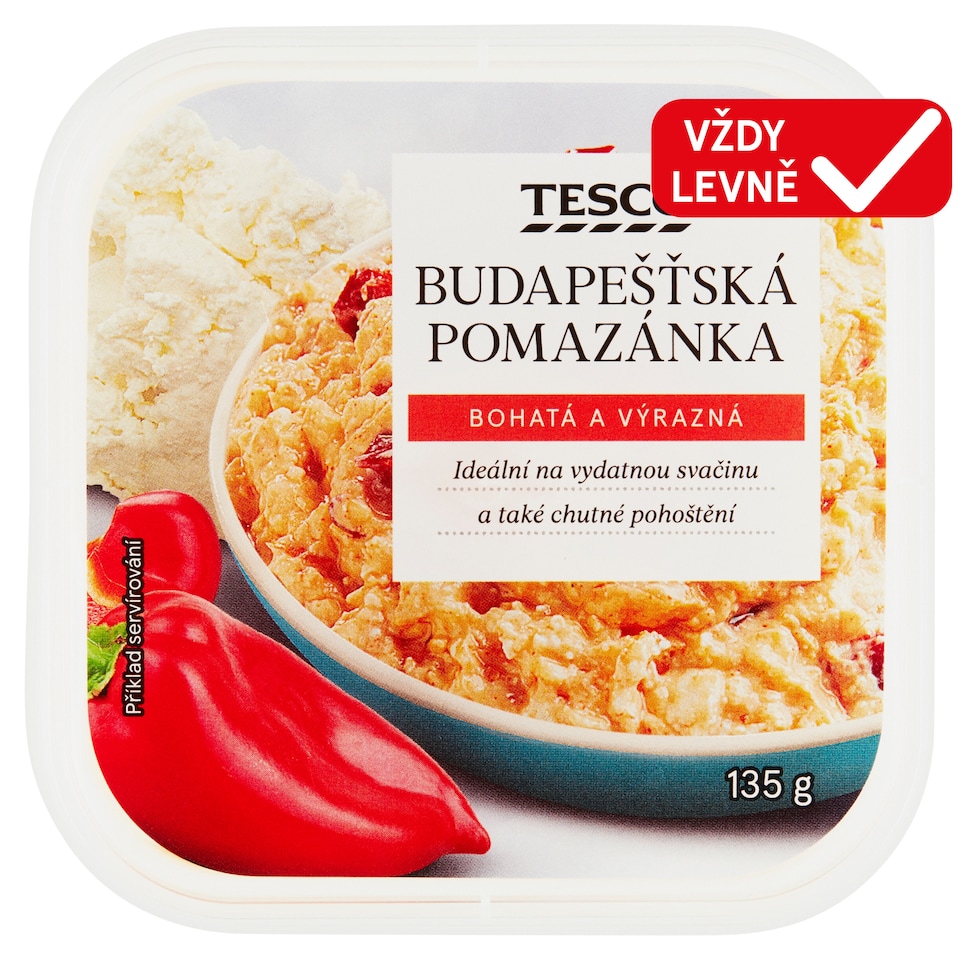 Tesco Budapest Spread 135g