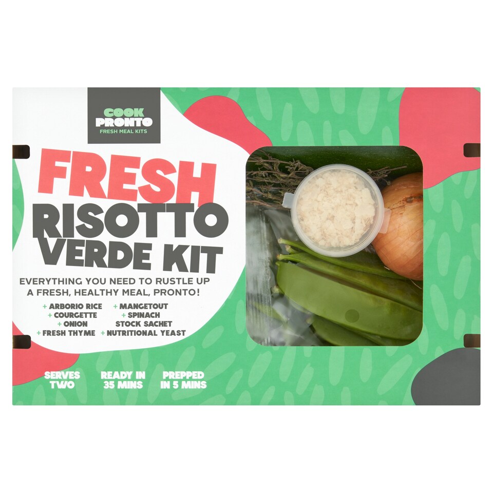 Cook Pronto Fresh Risotto Verde Kit