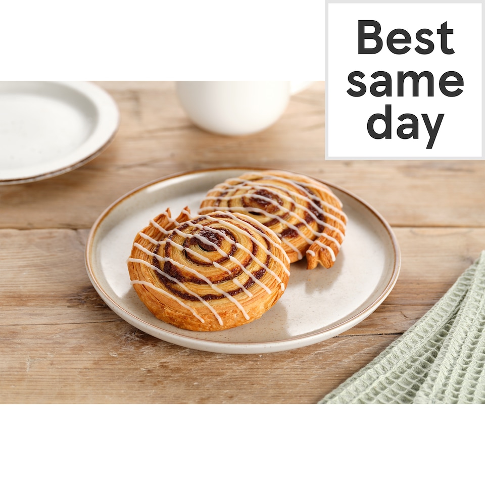 image 1 of Tesco Cinnamon Swirls 2 Pack