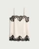 image 4 of F&F Lace Trim Camisole in Cream