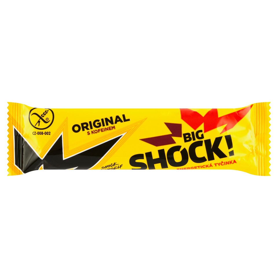 image 1 of Big Shock! Original with Caffeine Energy Bar 65g