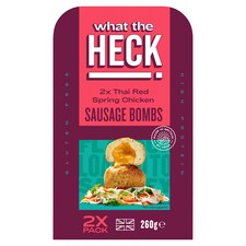 What the Heck 2 Chicken & Red Thai Sausage Bombs 260g