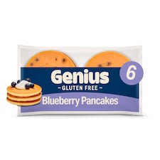 Genius Deliciously Gluten Free Blueberry Pancakes 6 pack