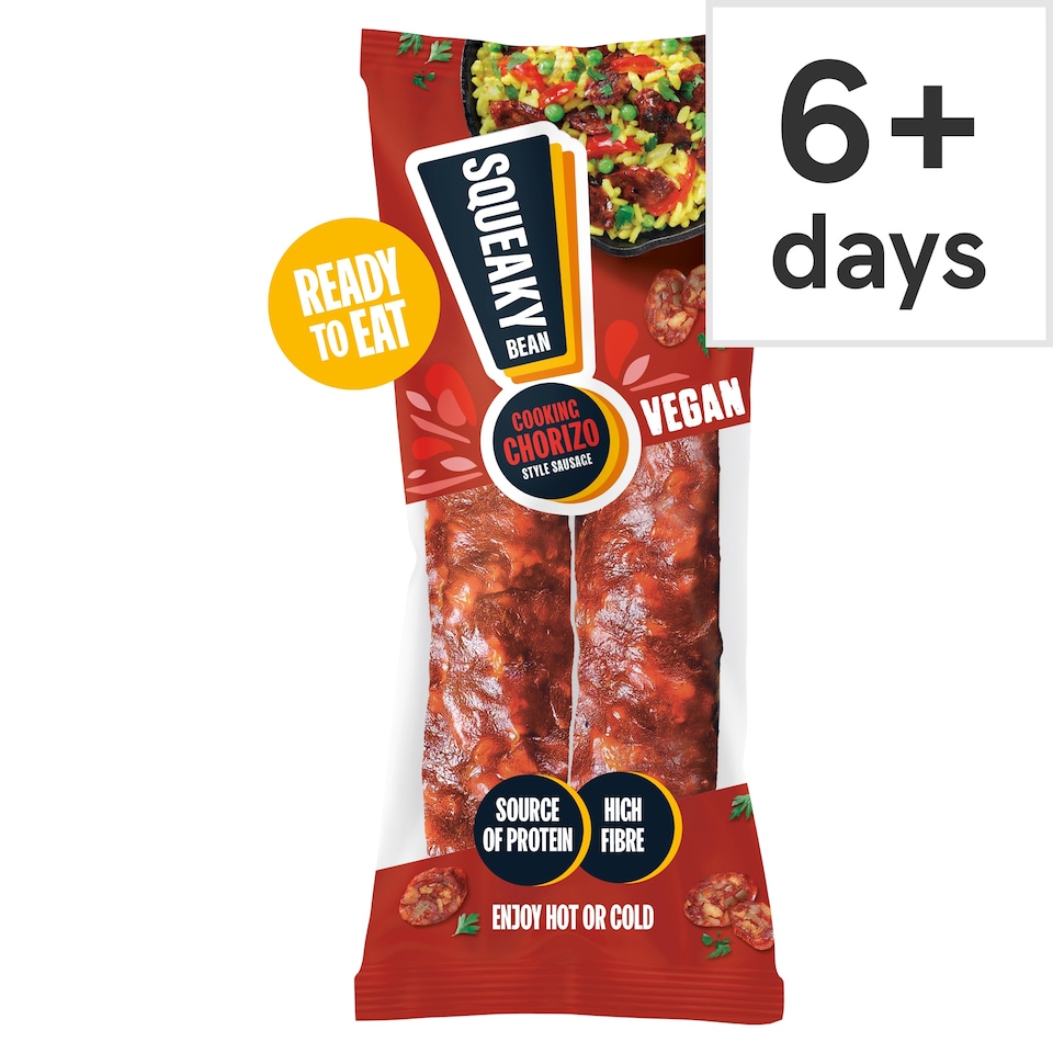 Squeaky Bean Cooking Chorizo Style Sausage 100G