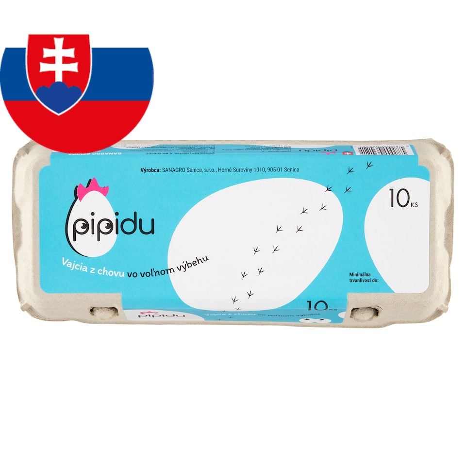 obrázok 1 z Pipidu Vajcia z chovu vo voľnom výbehu M/L 10 ks