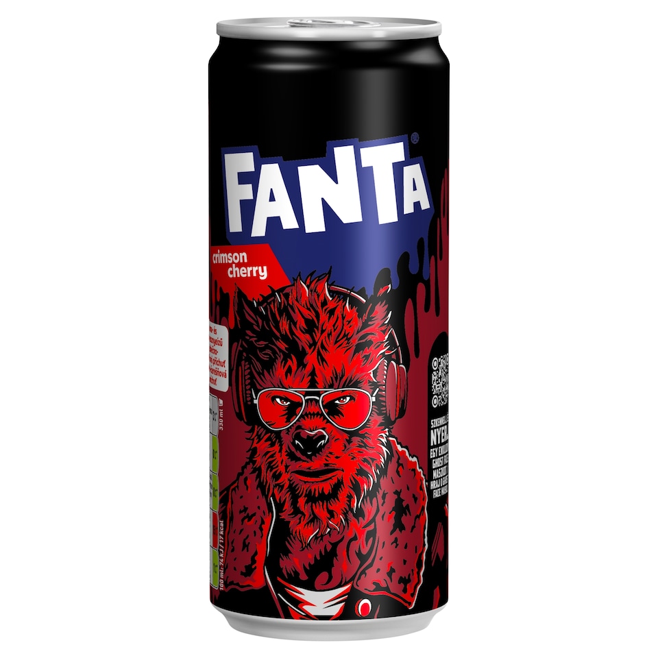Fanta Crimson Cherry Apple-Cherry Flavor 330 ml