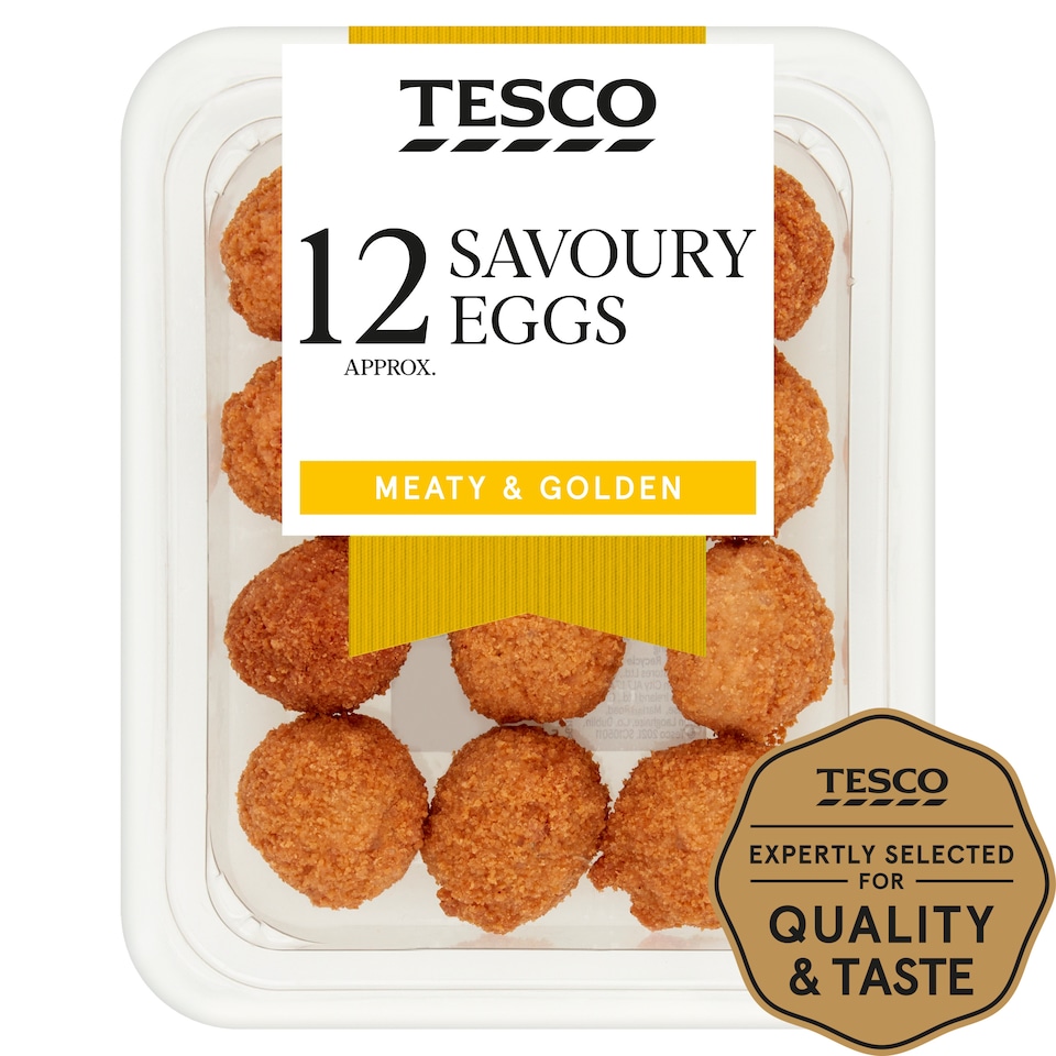 Tesco Savoury Eggs 12 Pack 216g