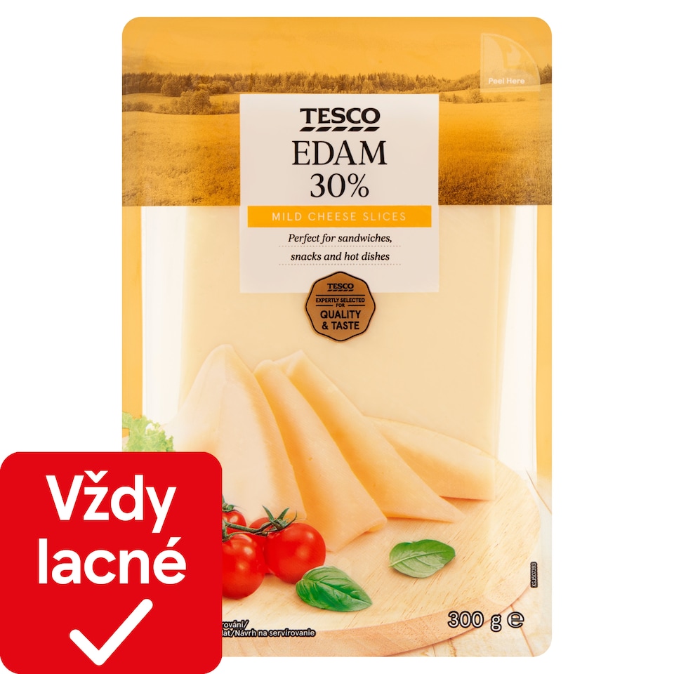 Tesco Edam 30% 300 g