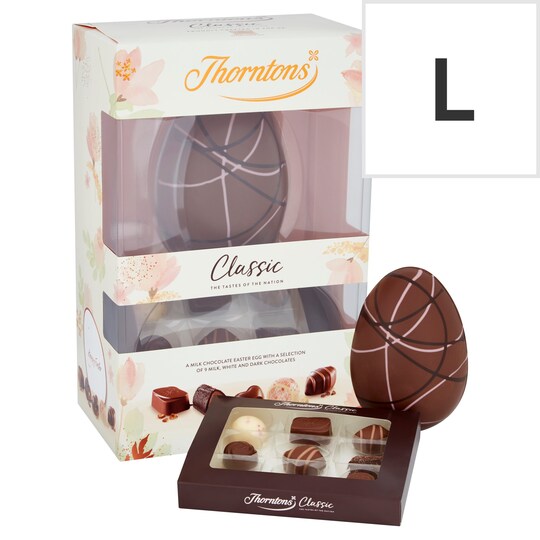 Thorntons Classic Easter Egg 262G Tesco Groceries