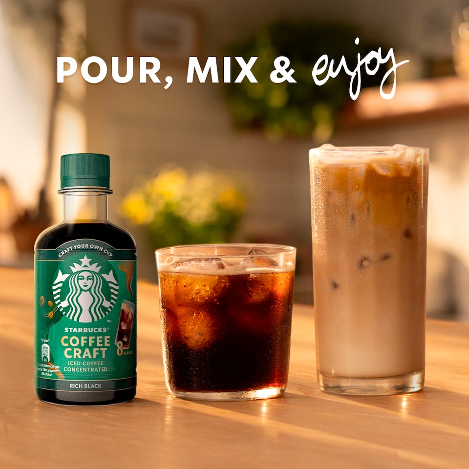 image 1 of Starbucks Iced Coffee Rich Black Concentrated 260ml