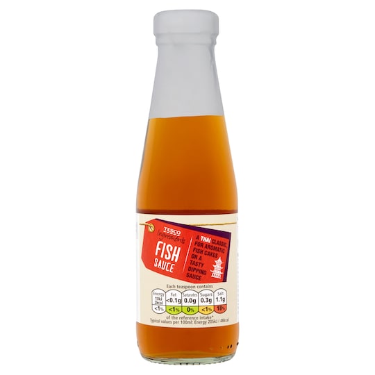 TESCO INGREDIENT FISH SAUCE 200ML Tesco Groceries