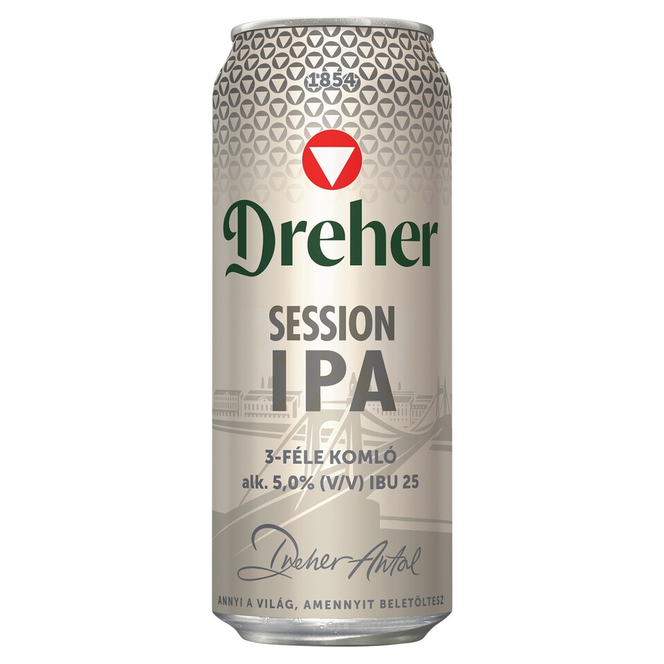 Dreher Session IPA felsőerjesztésű minőségi világos sör 5% 0,5 l
