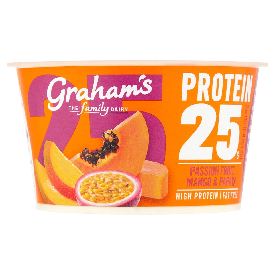 Graham's Protein 25G Passion Fruit & Mango Yogurt 200G