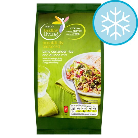 Tesco Lime & & Coriander Quinoa Mix 500G Tesco Groceries
