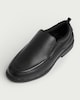 image 3 of F&F School Boys Leather Loafers in Black