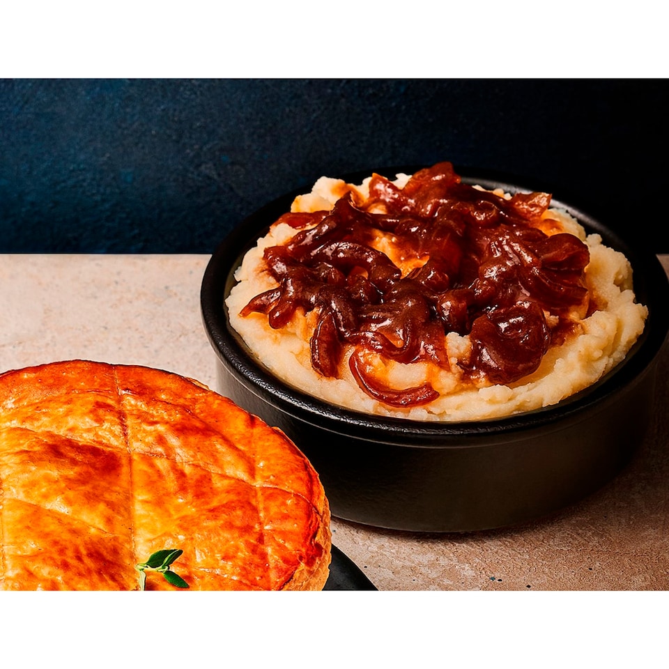 image 1 of TESCO Guinness Caramelised Onion Mash with Guinness 400g