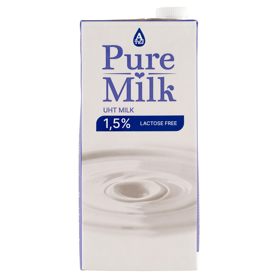 Pure Milk UHT laktózmentes zsírszegény tej 1,5% 1 l  1. kép