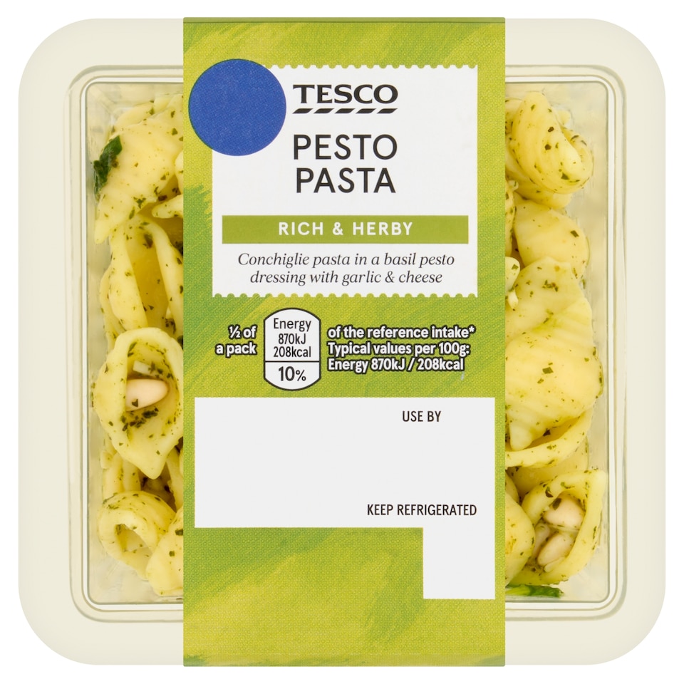 Tesco Pesto Pasta 200g
