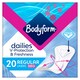 image 1 of Bodyform Dailies Regular Deo Ind/Wf Liners X 20