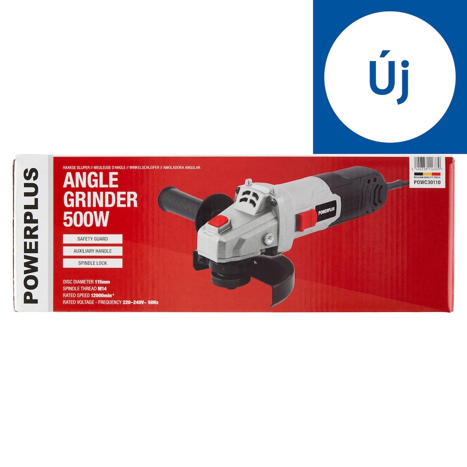 Power Plus POWC30110 sarokcsiszoló 500W