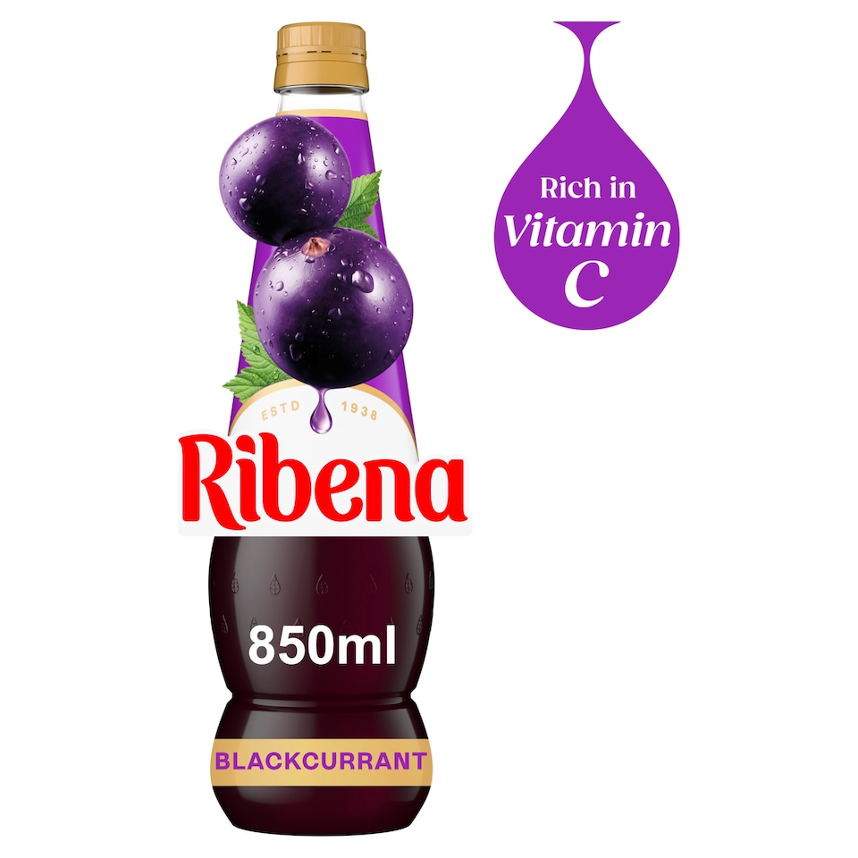 image 1 of Ribena Blackcurrant Squash 850ml