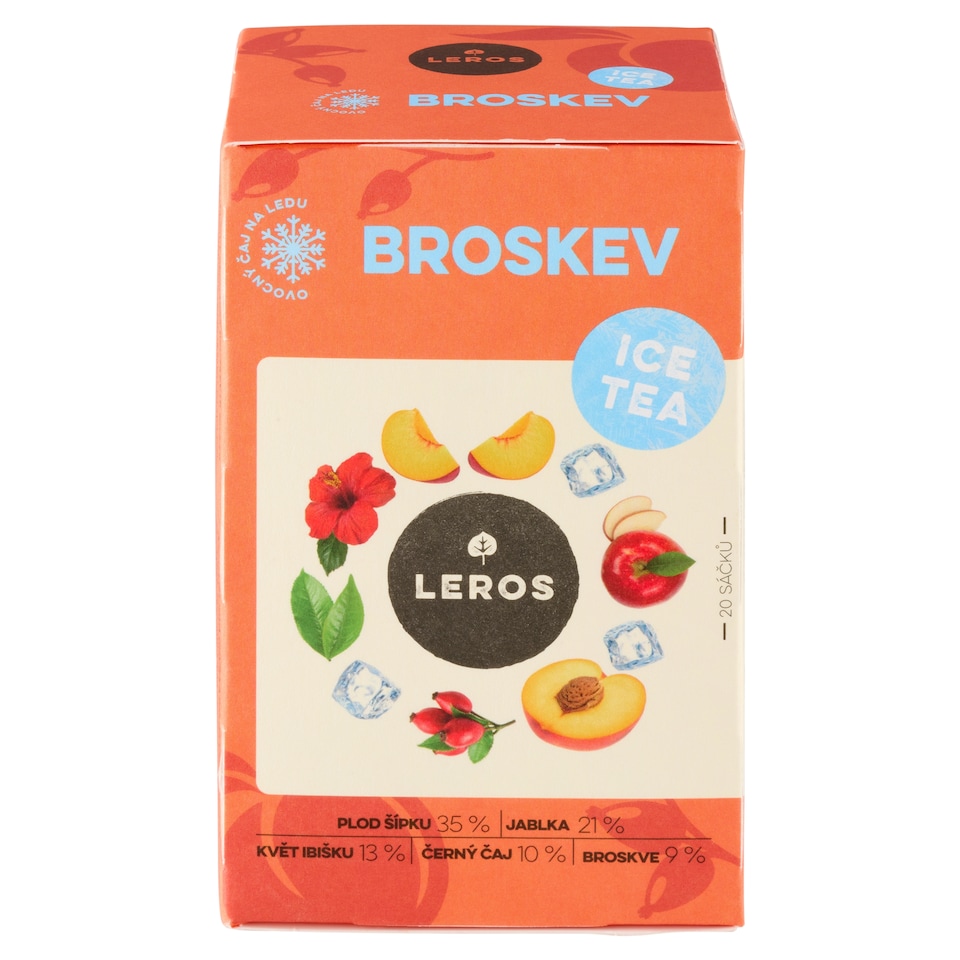 obrázok 1 z Leros Čajová chvíľka Ice Tea broskyňa 20 x 2,2 g (44 g)