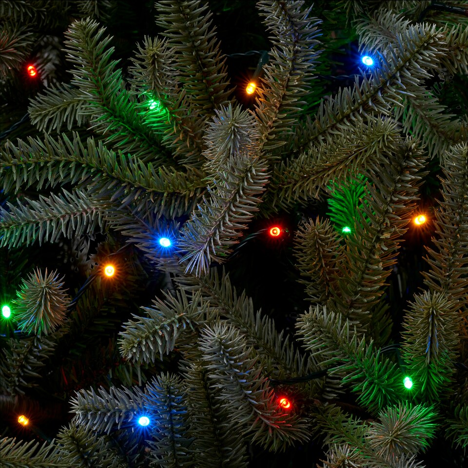 image 1 of Tesco 500 Multifunction Multicoloured Christmas Tree Lights