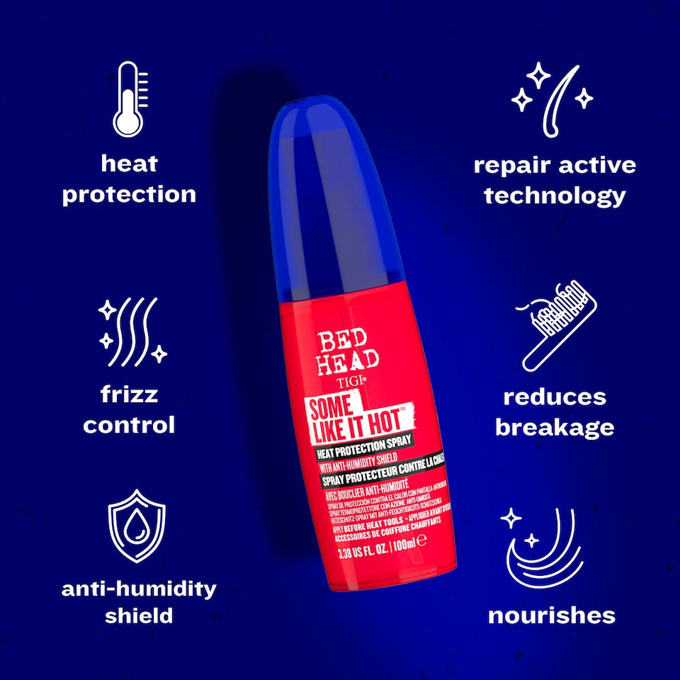 image 1 of Tigi Bed Head Some Like It Hot Hair Spray 100Ml