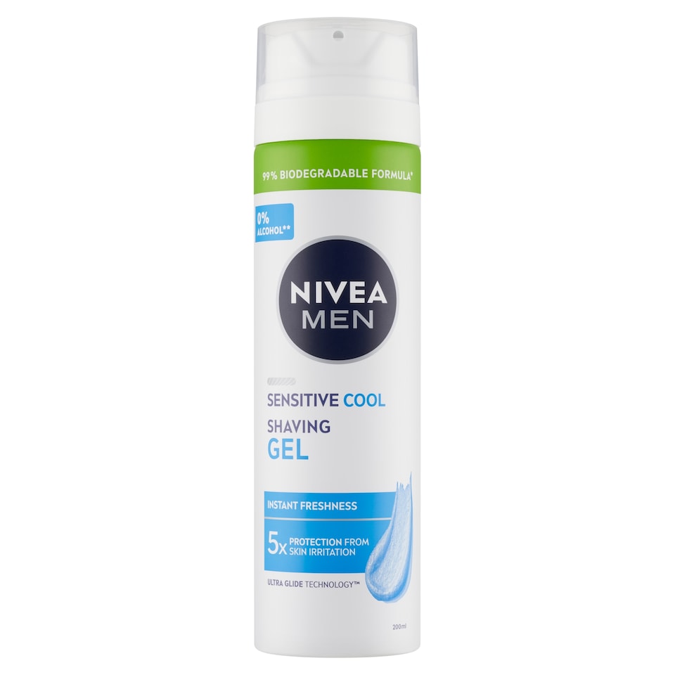 Obrázek 1 pro produkt Nivea Men Sensitive Cool Gel na holení 200ml