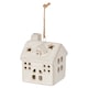 image 1 of Bayswood Ceramic Light Up House Hanging Christmas Decoration