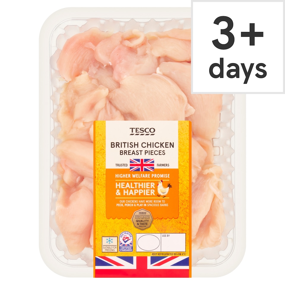 Tesco Chicken Breast Pieces 500g