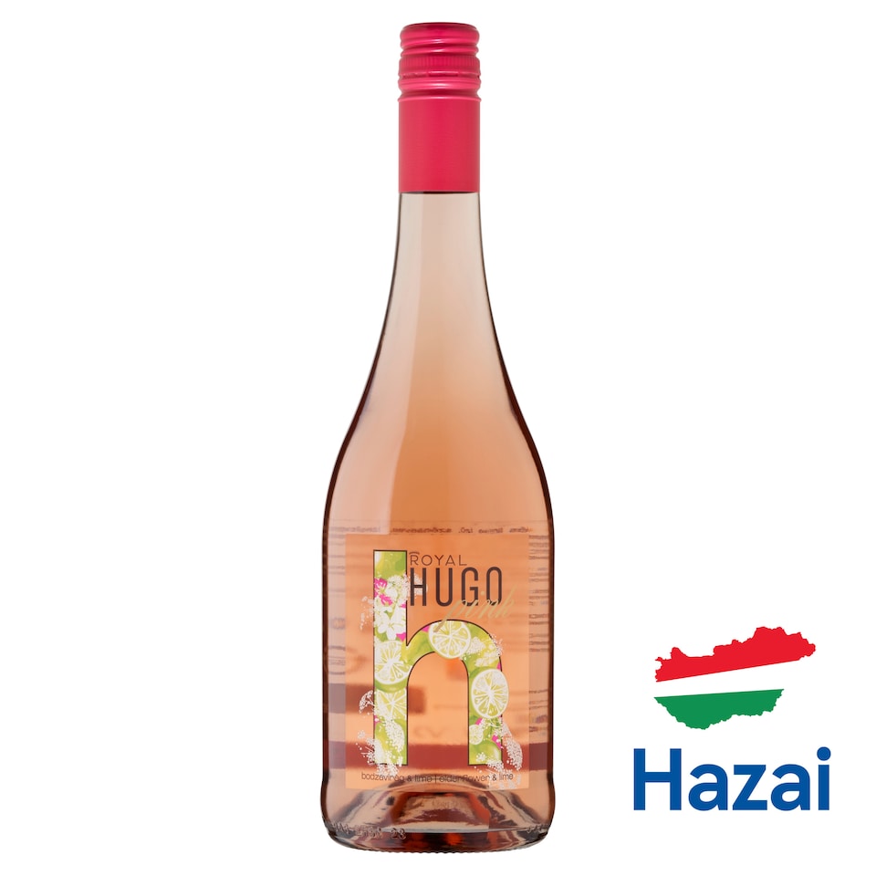 image 1 of Royal Hugo Pink Elderflower and Lime Flavored, Carbonated, Aromatized Wine-Based Drink 7,3% 750 ml