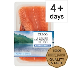 Tesco Salmon Tails 260G