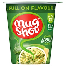 Mug Shot Cheese & Broccoli Pasta 68G