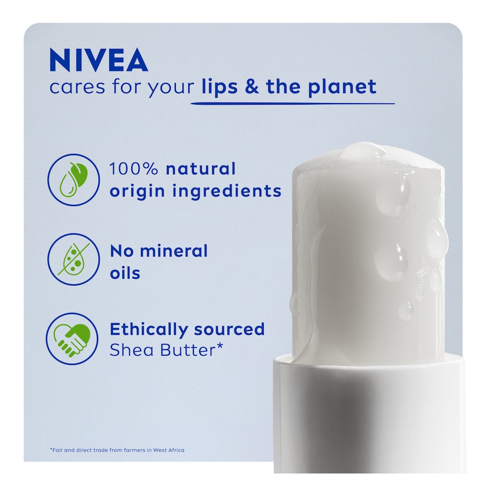 image 1 of NIVEA Original Care Lip Balm 4.8g