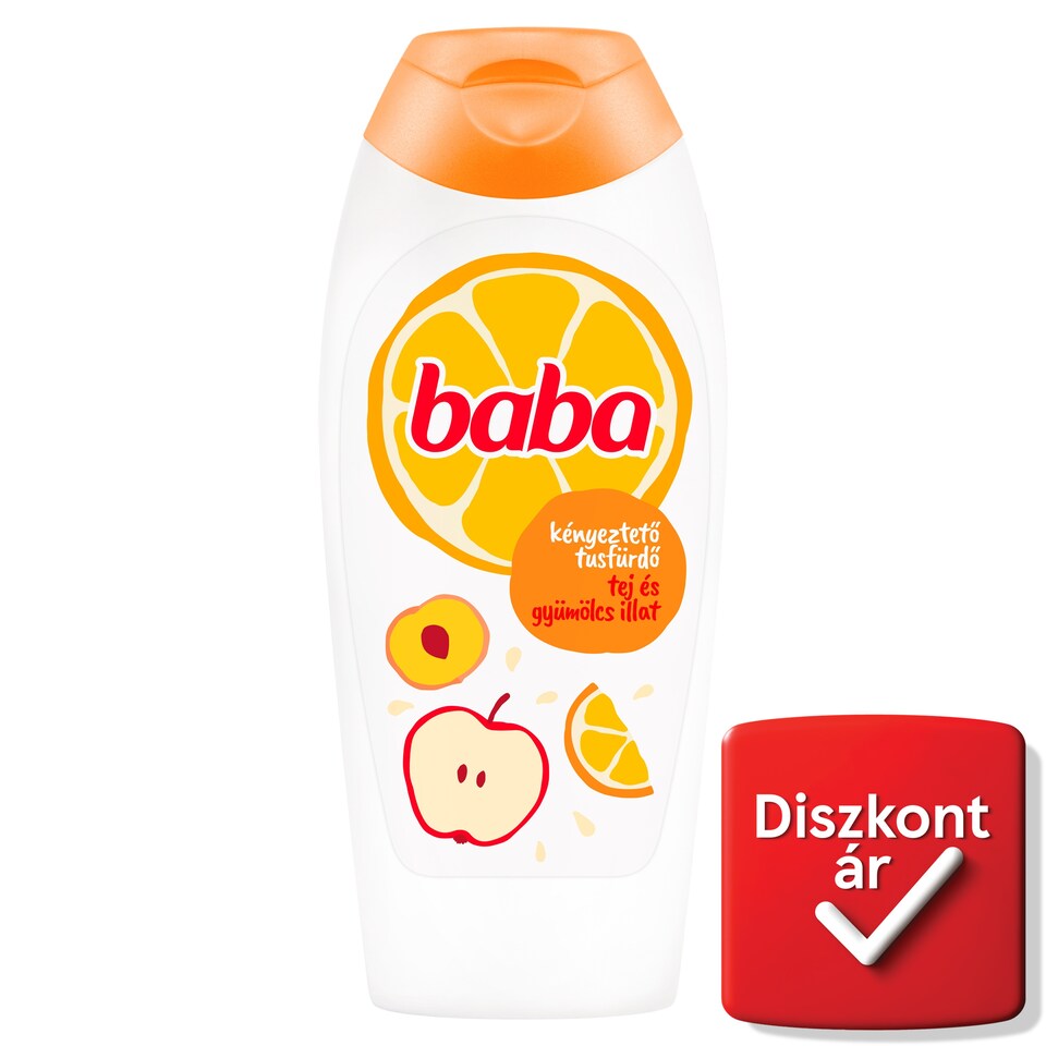Baba Care Shower Gel with Milk and Fruit Scent 400 ml