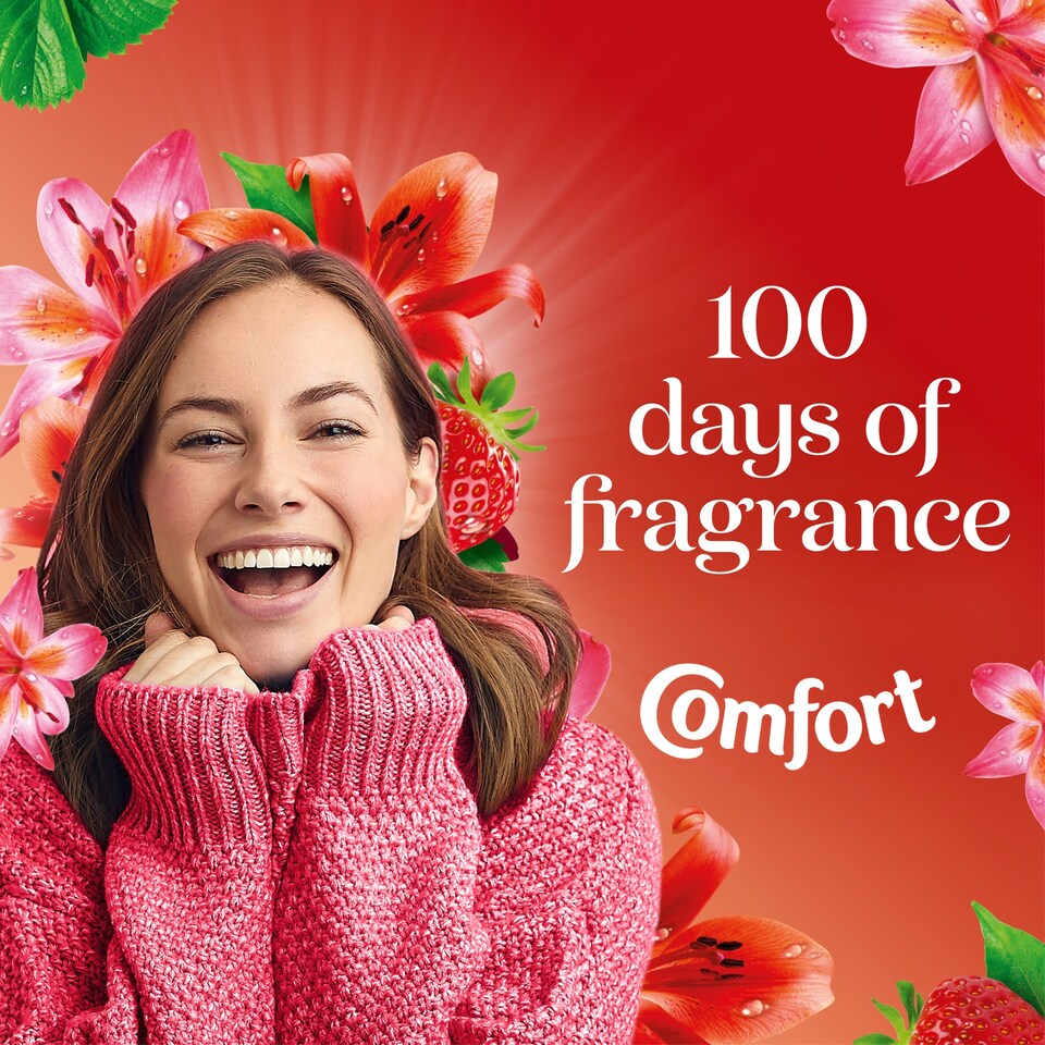 image 1 of Comfort Creations Fabric Conditioner Strawberry And Lily 30W 900Ml