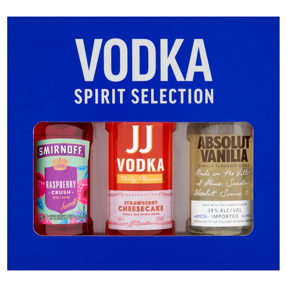 Beams The Vodka Collection 3 x 5cl Gift Set