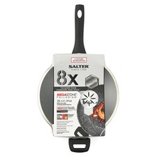 Salter Megastone Palladium 28Cm Wok With Lid