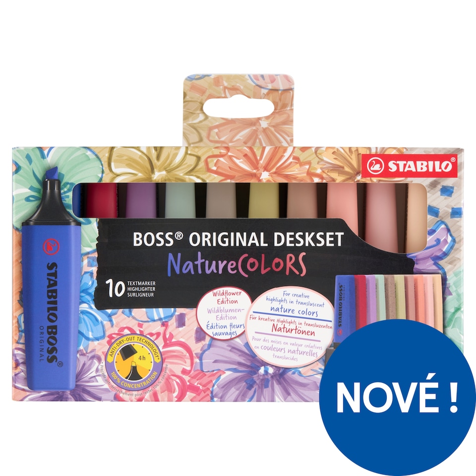 Stabilo Boss Nature Colors Highlighters 10 pcs