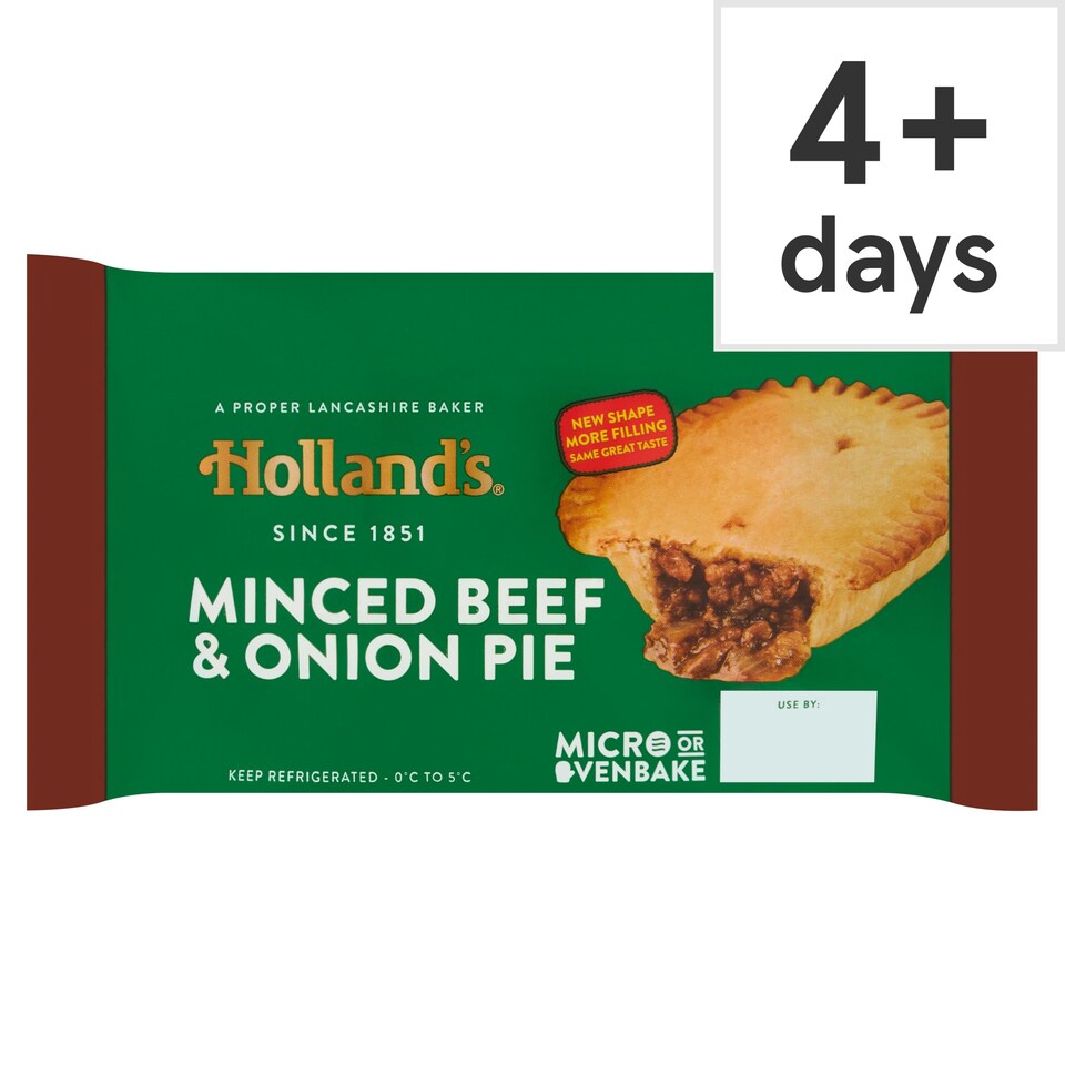 Hollands Minced Beef & Onion Pie Tesco Groceries