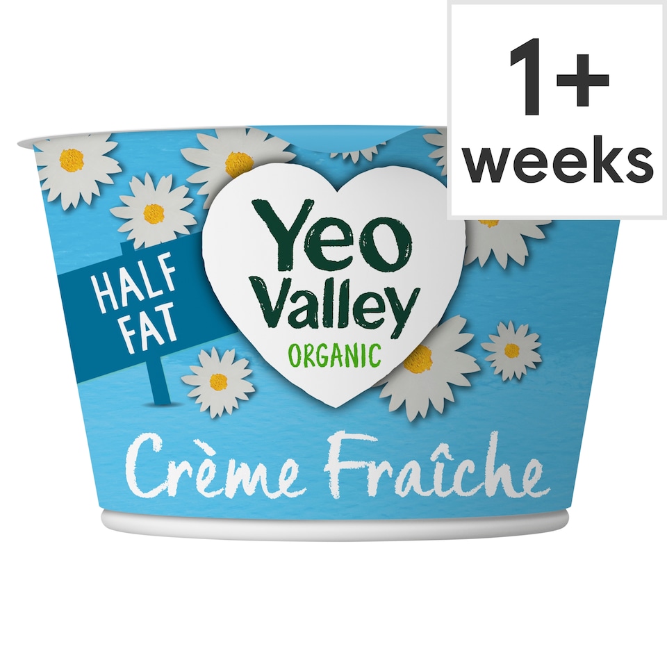 Yeo Valley Organic Half Fat Creme Fraiche 200G