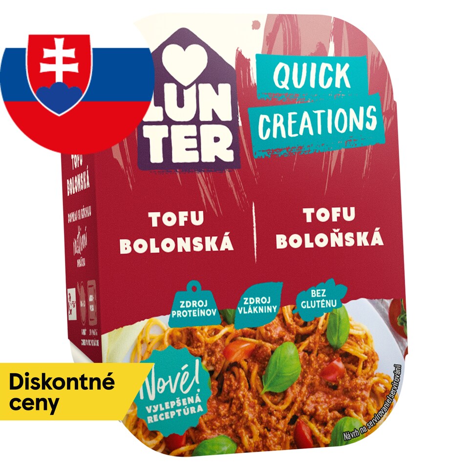 LUNTER Quick Creations tofu Bolonská 190 g