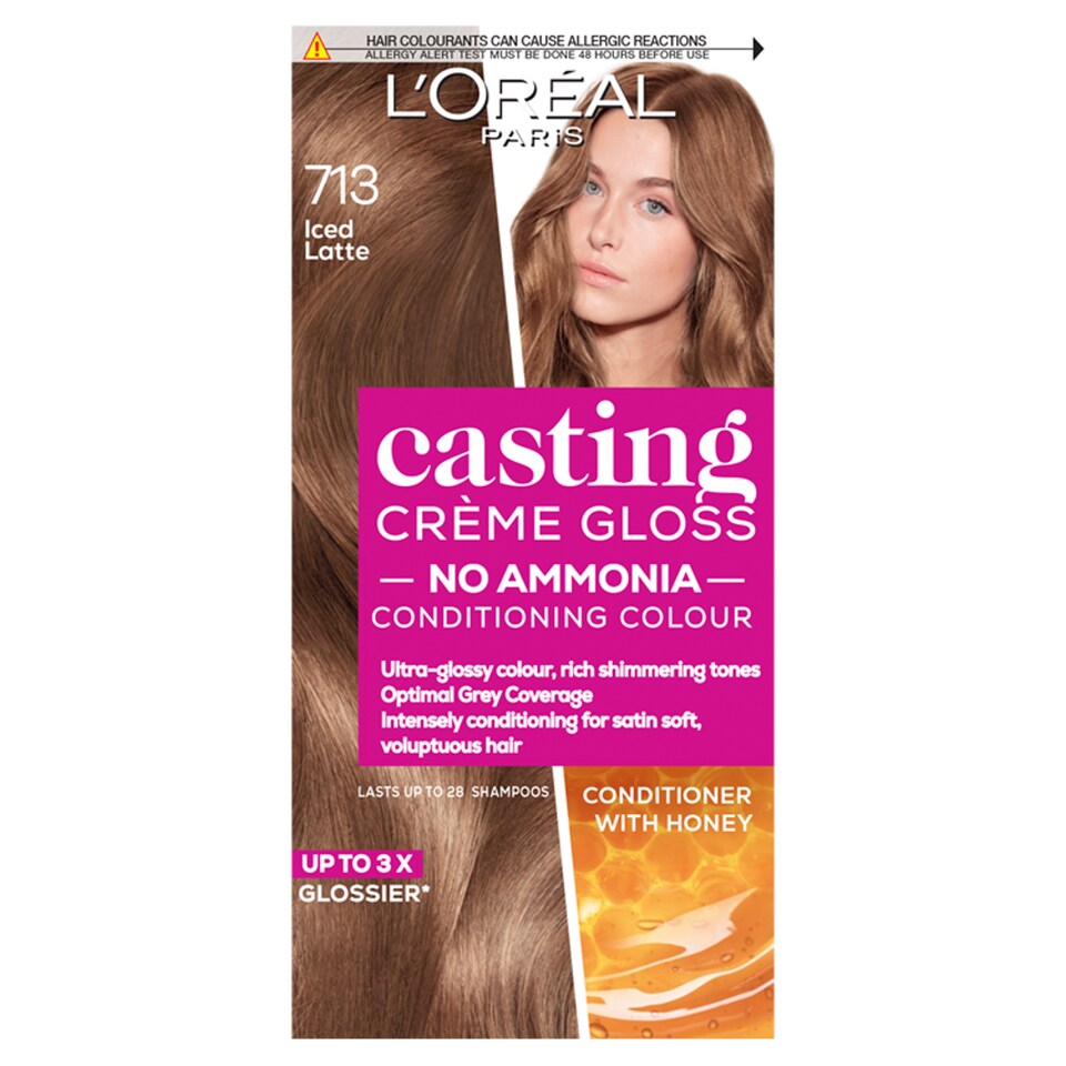 image 1 of L'oreal Casting Creme Gloss Iced Latte 713 Hair Dye
