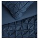 image 2 of F&F Home Bedding Marrakech Navy Pinch Pleat Duvet Set Double