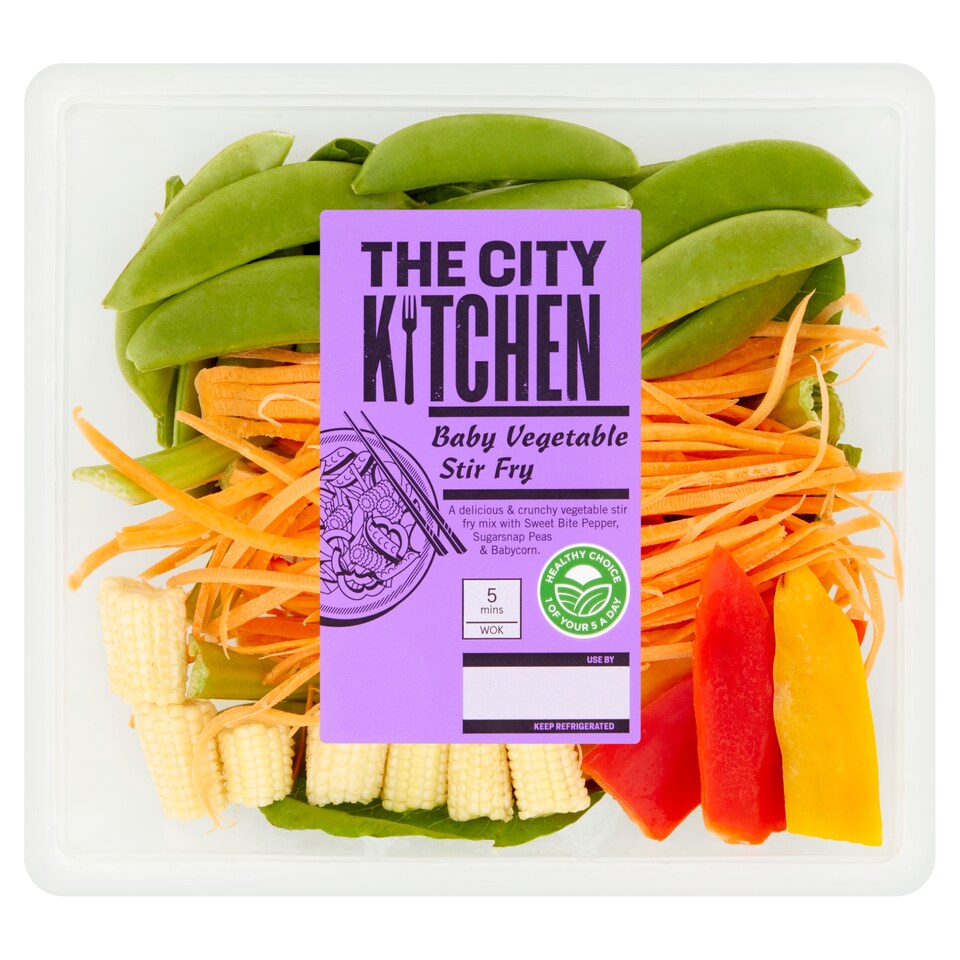 The City Kitchen Baby Vegetable Stir Fry 200G