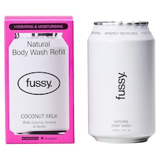 Fussy Natural Body Wash Refill Coconut Milk 320ml